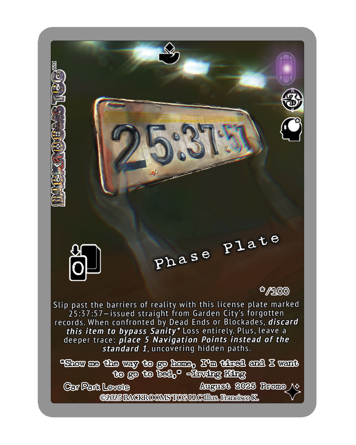 Oliver’s Vault — Backrooms TCG™ Holographic Promo Cards