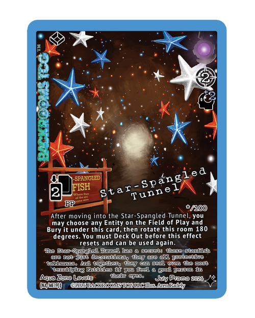 Backrooms TCG card