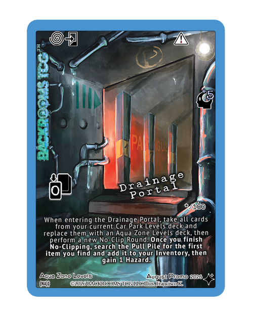 Backrooms TCG card