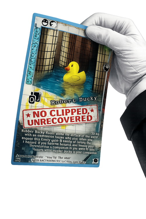 Backrooms TCG card