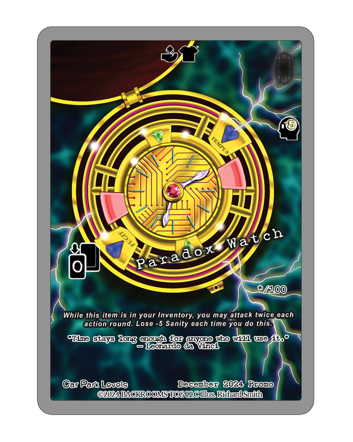 Oliver’s Vault — Backrooms TCG™ Holographic Promo Cards