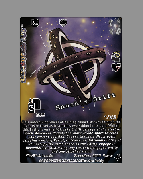 Backrooms TCG card