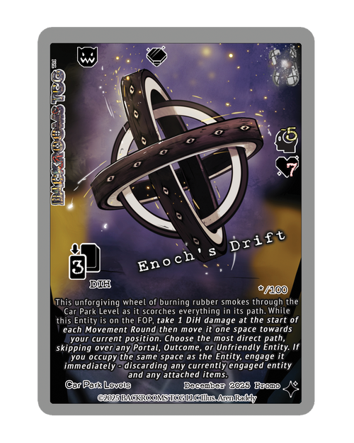 Backrooms TCG card