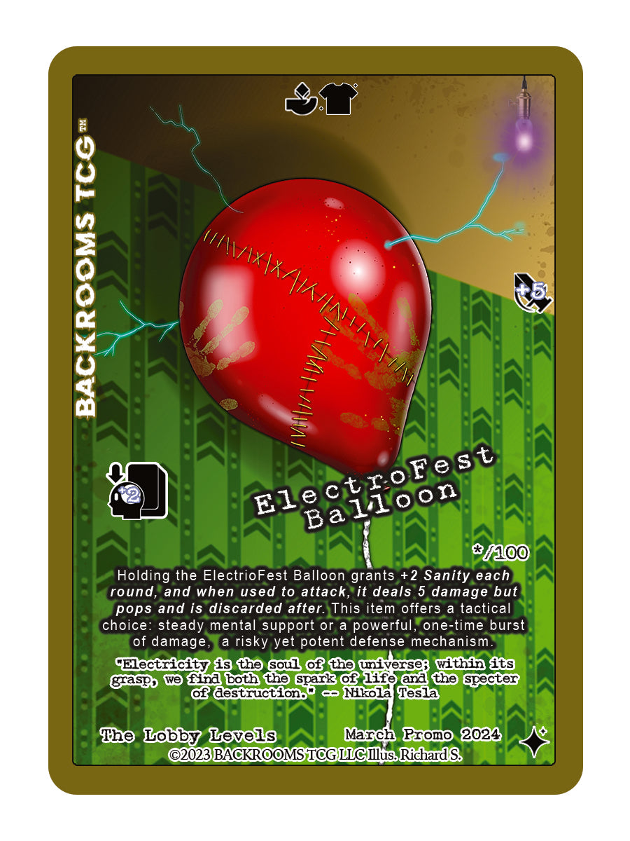 Oliver’s Vault — Backrooms TCG™ Holographic Promo Cards