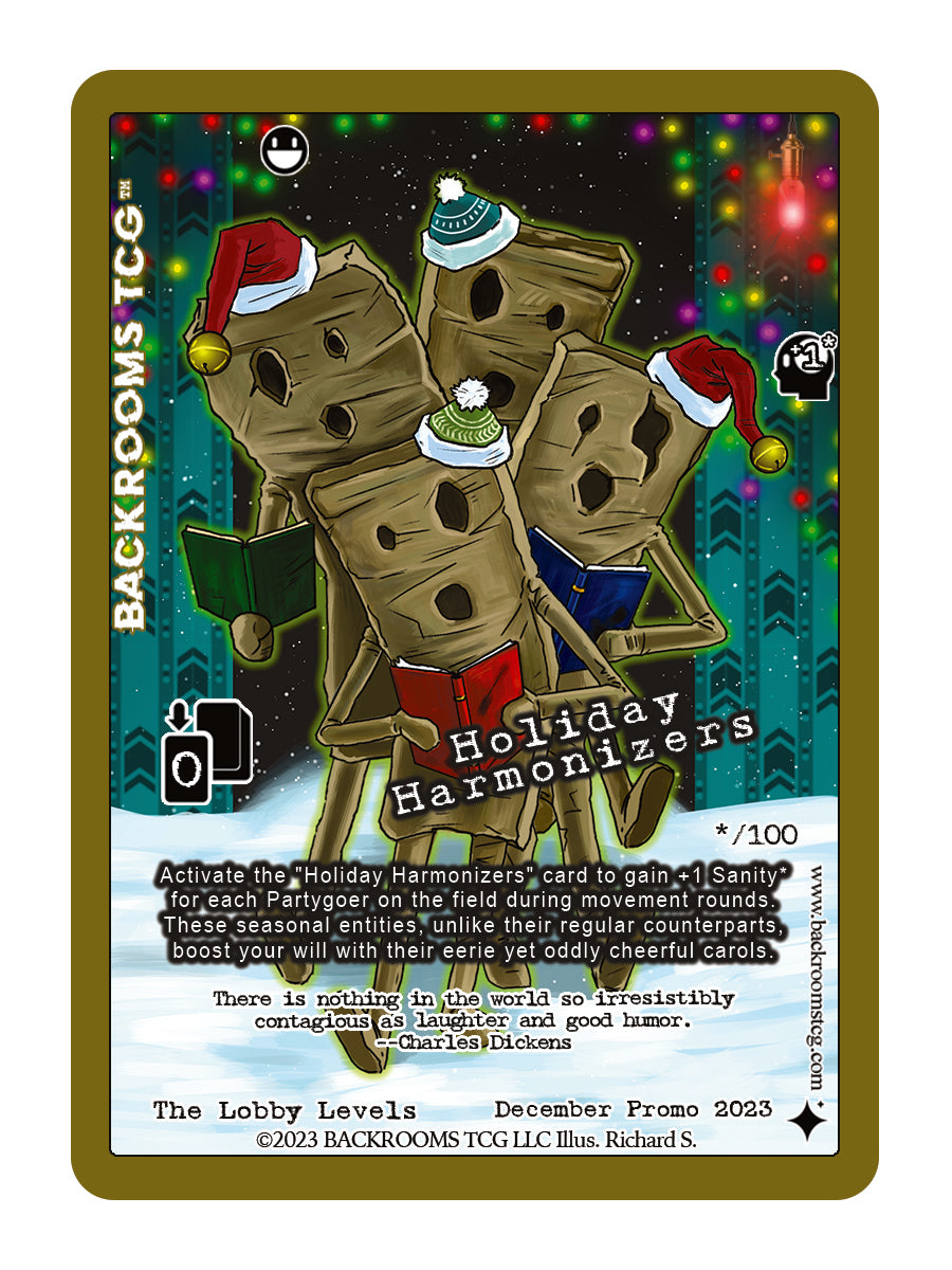 Backrooms TCG™: Limited Edition Monthly Holo Promo Cards – Backrooms ...