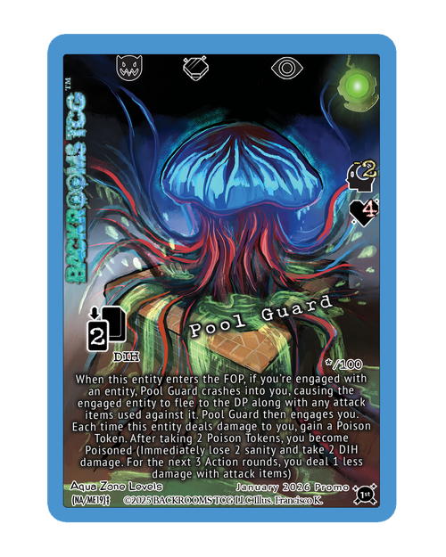 Backrooms TCG card