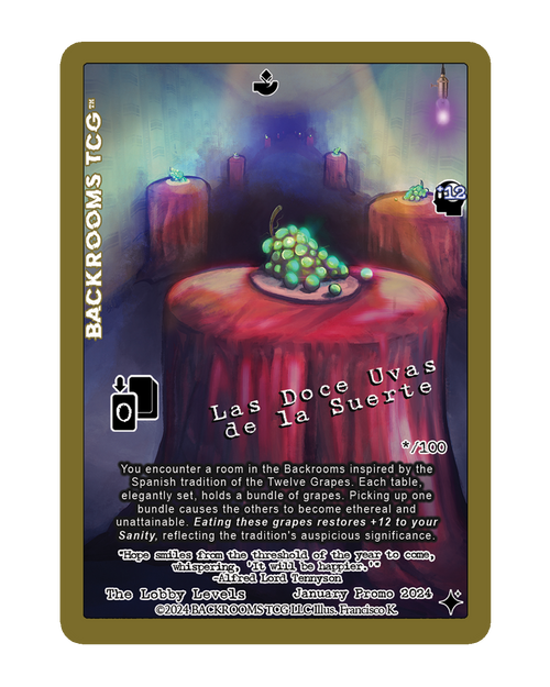 Backrooms TCG card