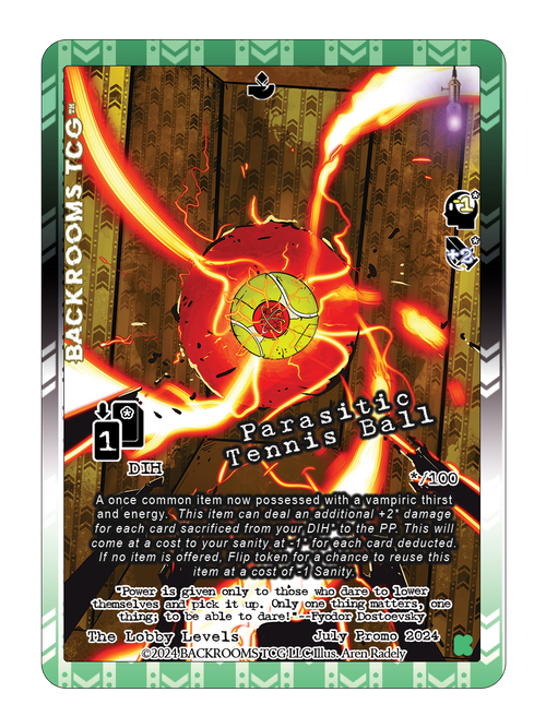 Backrooms TCG card
