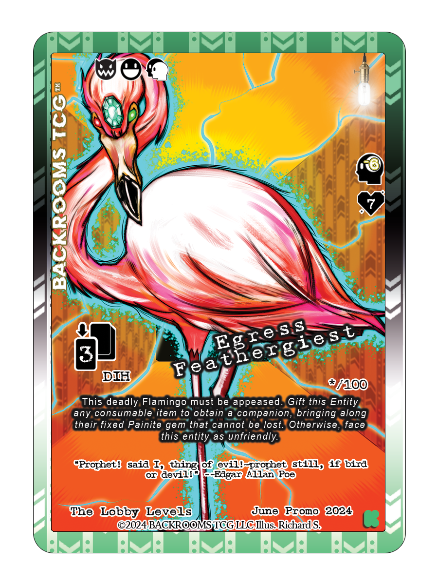 Oliver’s Vault — Backrooms TCG™ Holographic Promo Cards