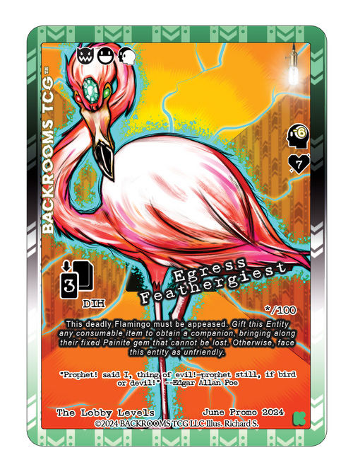 Backrooms TCG card
