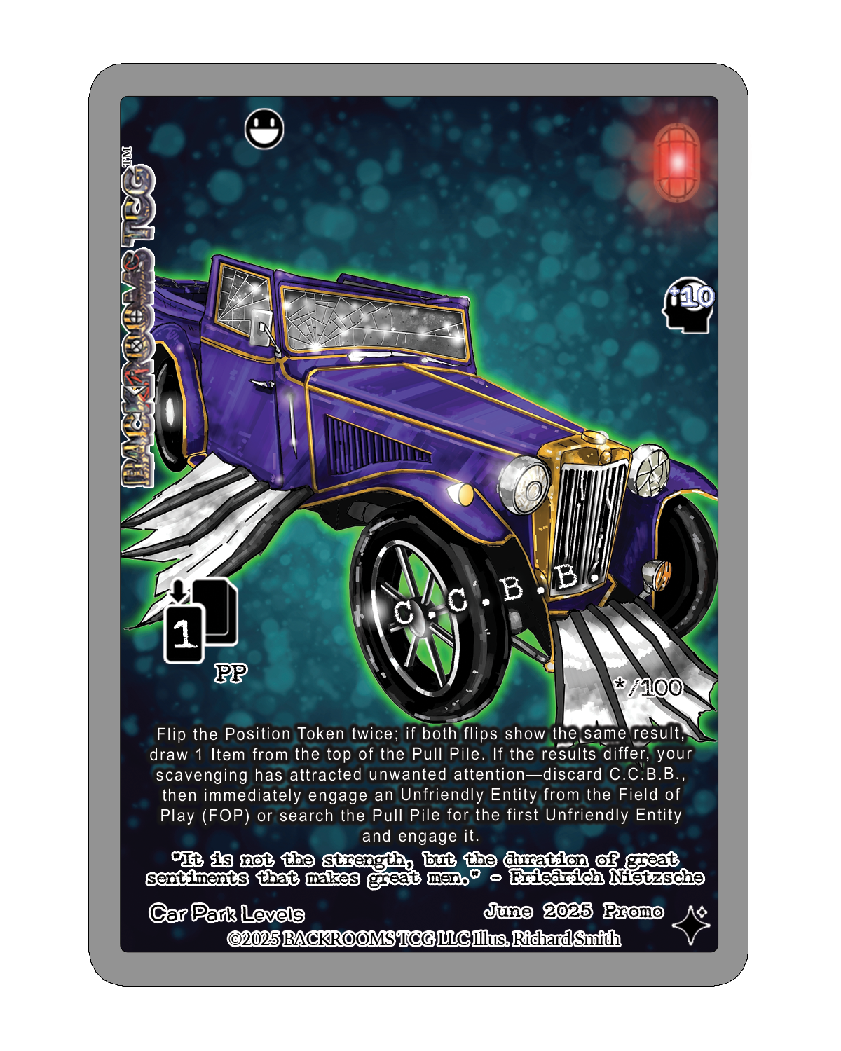 Oliver’s Vault — Backrooms TCG™ Holographic Promo Cards