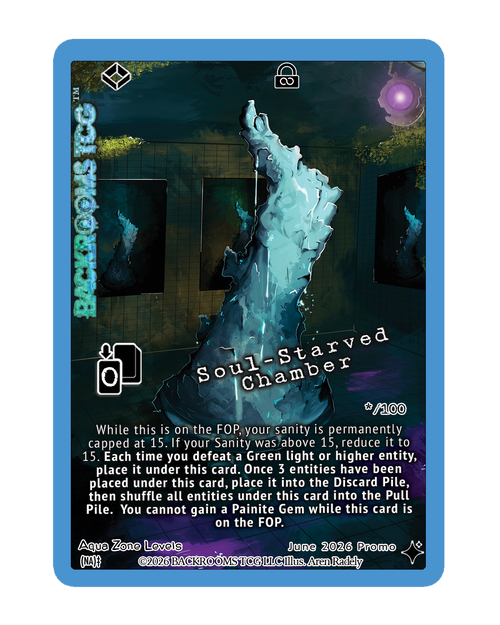 Backrooms TCG card