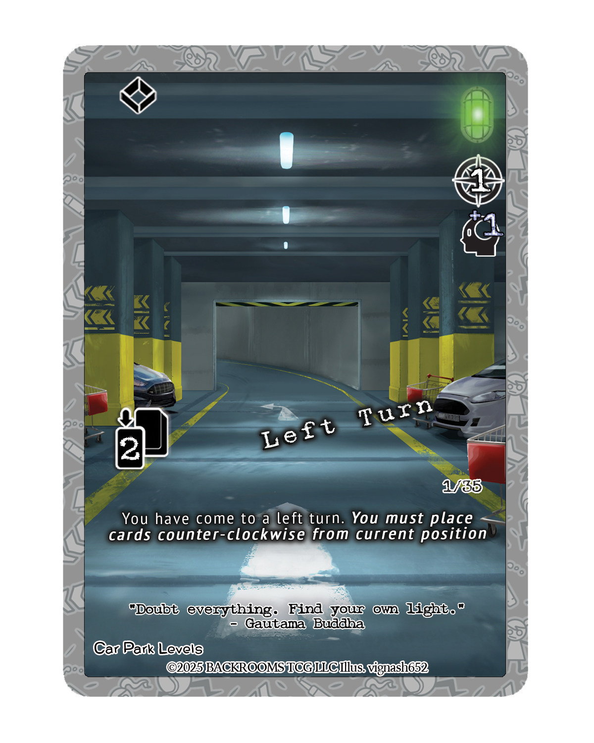 Backrooms TCG: Car Park Levels – Theme Deck