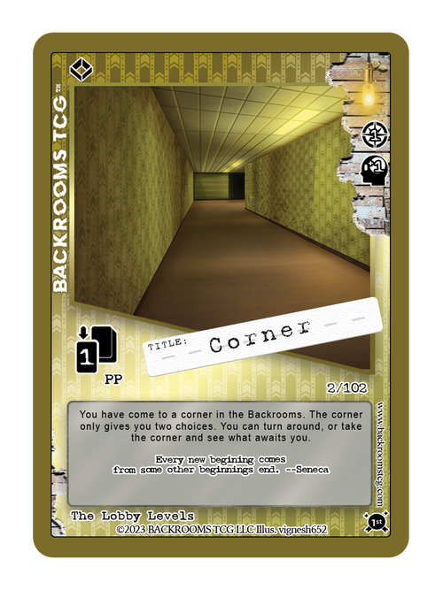 Backrooms TCG card