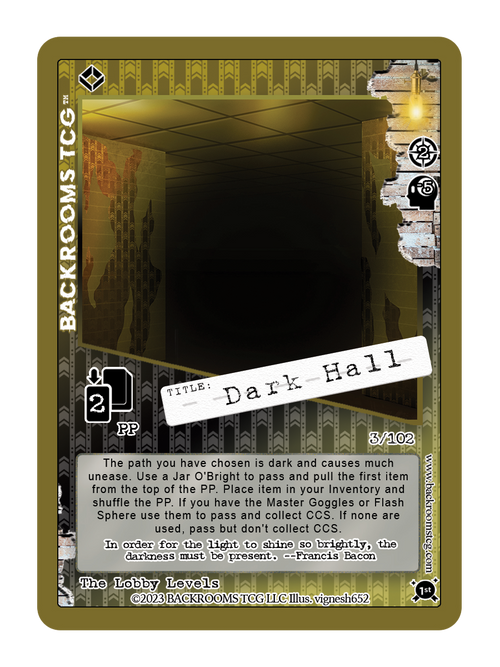 Backrooms TCG card