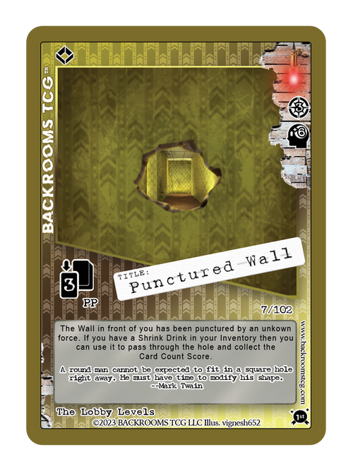 Backrooms TCG card