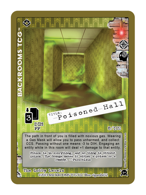 Backrooms TCG card