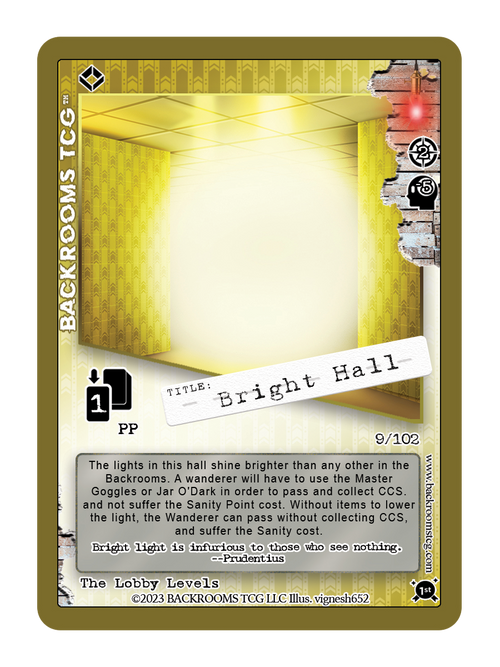 Backrooms TCG card
