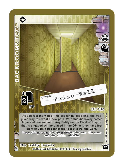 Backrooms TCG card