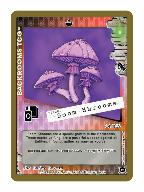 Backrooms TCG card