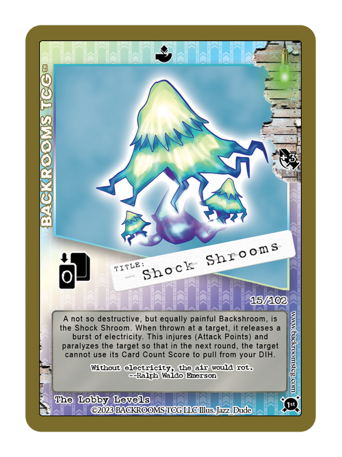 Backrooms TCG card
