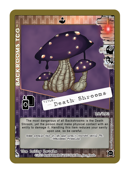 Backrooms TCG card