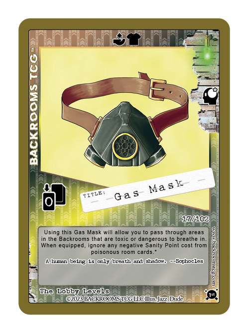 Backrooms TCG card