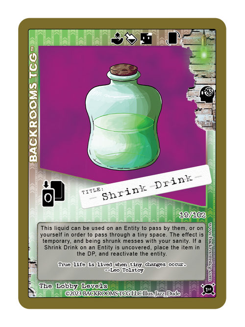 Backrooms TCG card