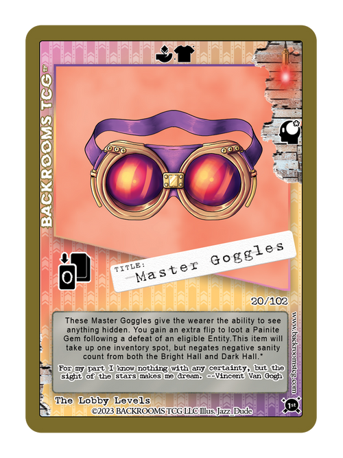 Backrooms TCG card