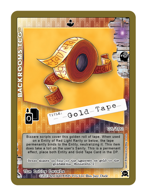 Backrooms TCG card