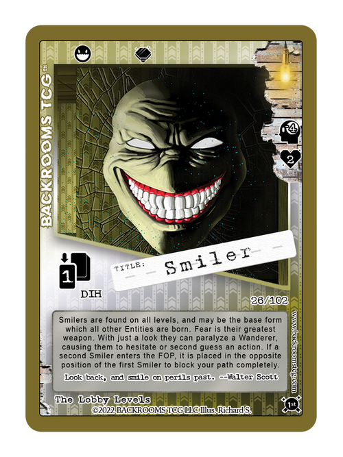 Backrooms TCG card