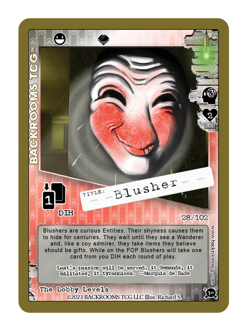 Backrooms TCG card