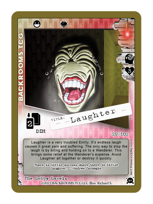 Backrooms TCG card
