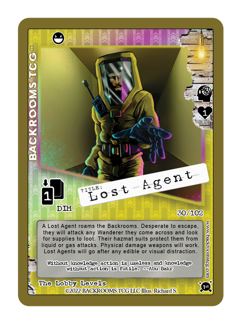 Backrooms TCG card