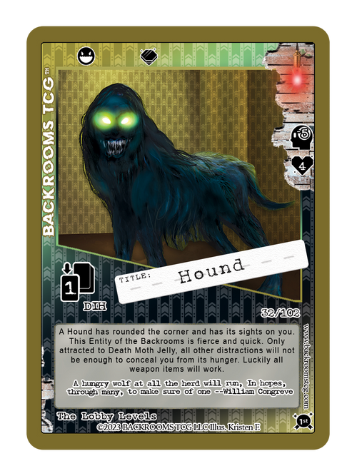 Backrooms TCG card