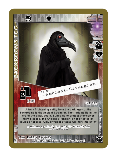 Backrooms TCG card