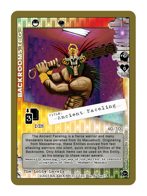 Backrooms TCG card