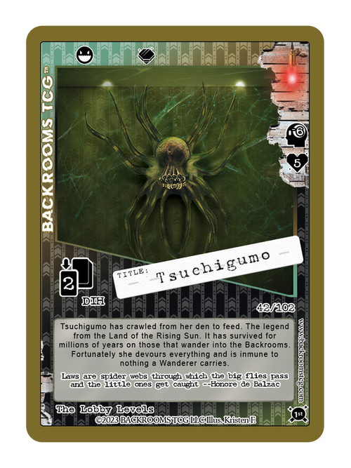 Backrooms TCG card