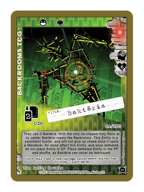 Backrooms TCG card