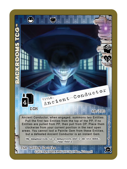 Backrooms TCG card