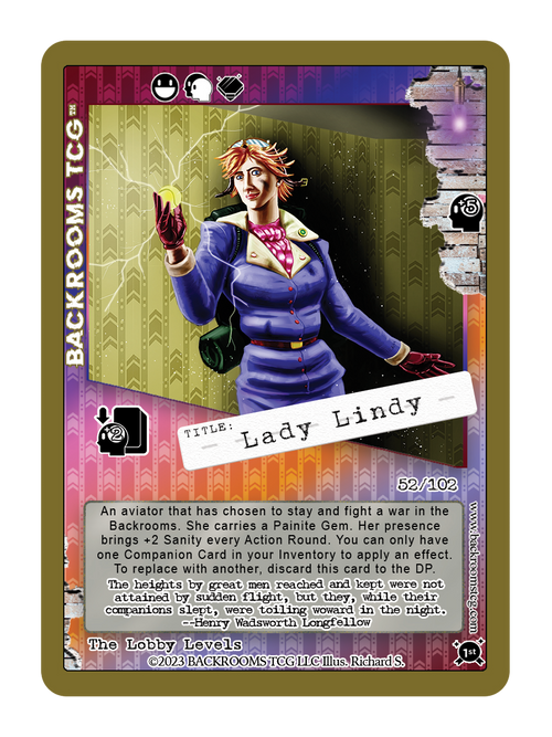 Backrooms TCG card