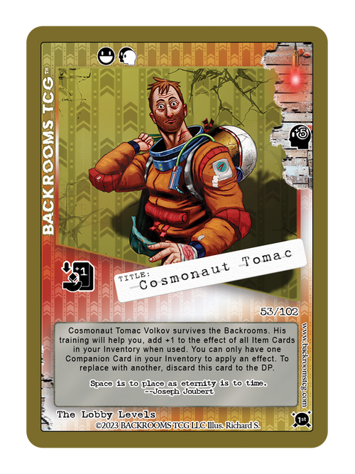 Backrooms TCG card