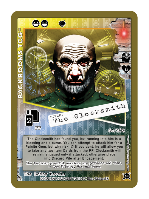 Backrooms TCG card