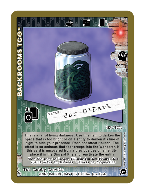 Backrooms TCG card