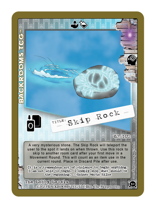 Backrooms TCG card