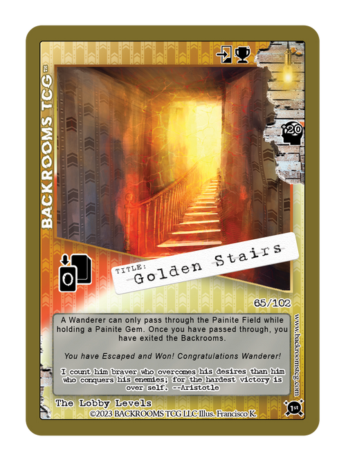Backrooms TCG card