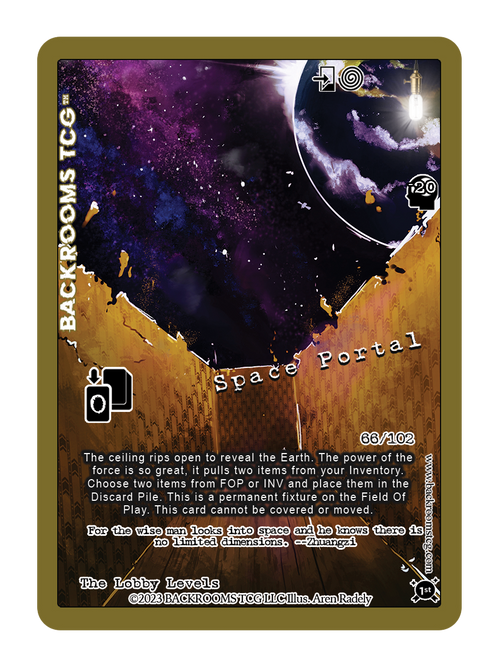 Backrooms TCG card