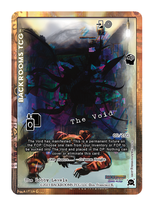 Backrooms TCG card