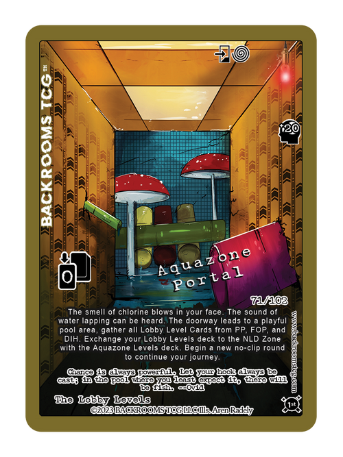 Backrooms TCG card