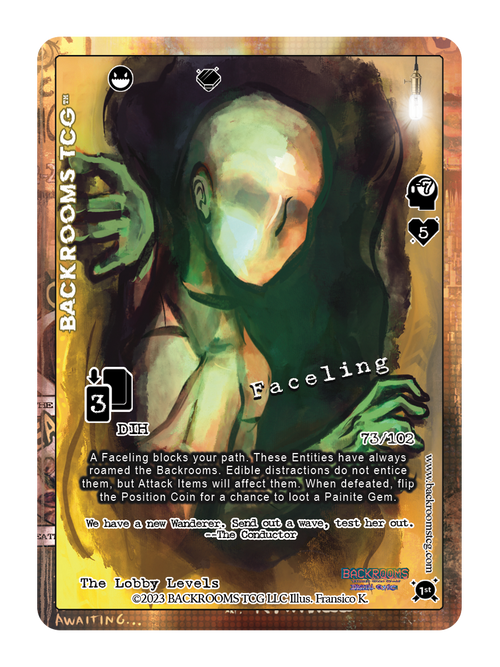 Backrooms TCG card